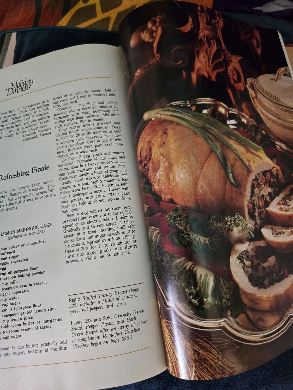 4/$15 Southern Liv1989 Annual Recipe Cookbook Vintage Southern Cooking Holiday